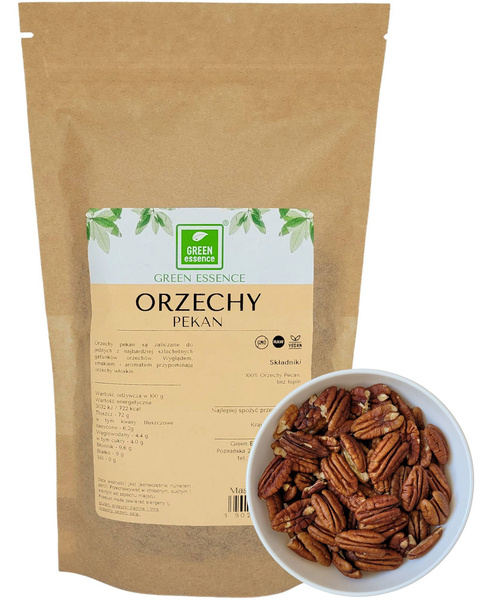 Orzechy pecan pekan 250 g - zdrowa przekąska