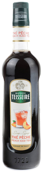 Syrop herbata brzoskwiniowa Mathieu Teisseire Peach Iced Tea 700 ml