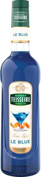 Syrop pomarańczowy niebieski Mathieu Teisseire Le Blue 700 ml