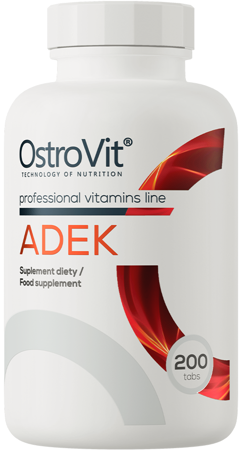 ADEK Witaminy kompleks 200 tabletki OstroVit - suplement diety