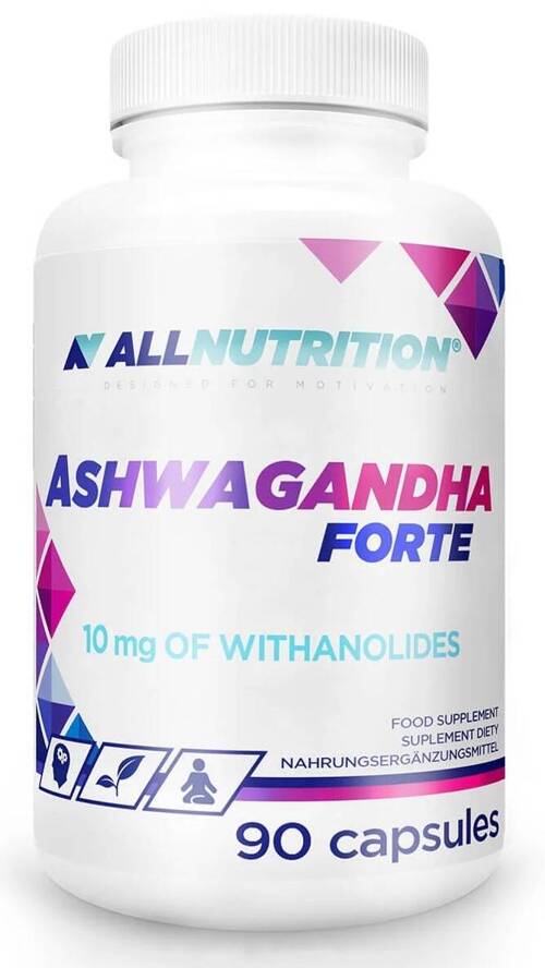 Allnutrition Ashwagandha Forte Adaptogen 90 kaps. żeń-szeń indyjski - suplement diety