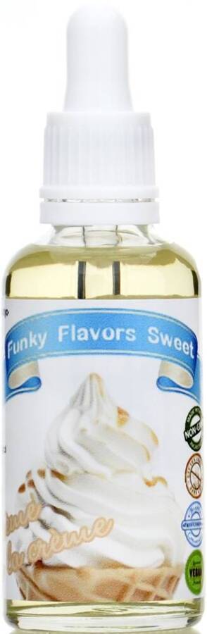 Aromat Creme de la Creme - Lody Śmietankowe Bez Cukru 50 ml Funky Flavors