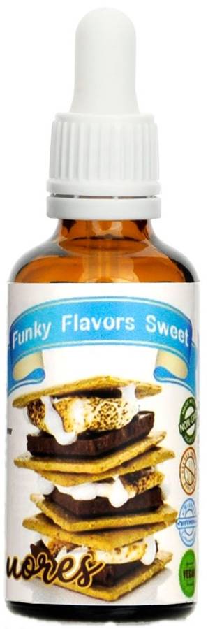 Aromat Herbatniki z Czekoladą i Piankami Słodki, Bez Cukru 50 ml - Funky Flavors