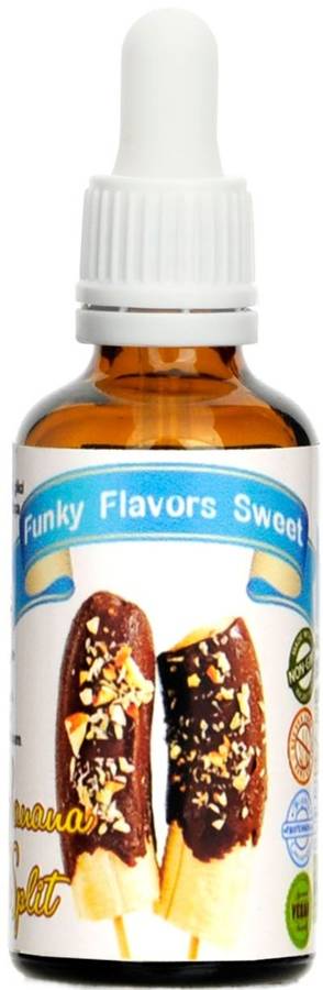 Aromat Sweet Banana Split - banan w czekoladzie mlecznej z rumem 50 ml Funky Flavors