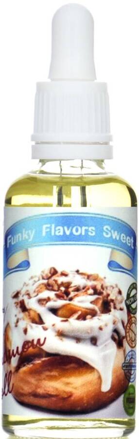 Aromat Sweet Cinnamon Roll - drożdżówka cynamonowa Bez Cukru 50 ml Funky Flavors