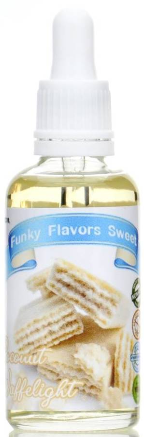 Aromat Sweet Coconut Waffelight - wafelek kokosowy w czekoladzie białej 50 ml Funky Flavors