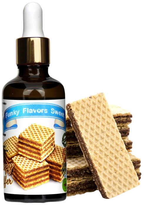 Aromat Sweet Crispy Waffer - wafelek z kremem 50 ml Funky Flavors