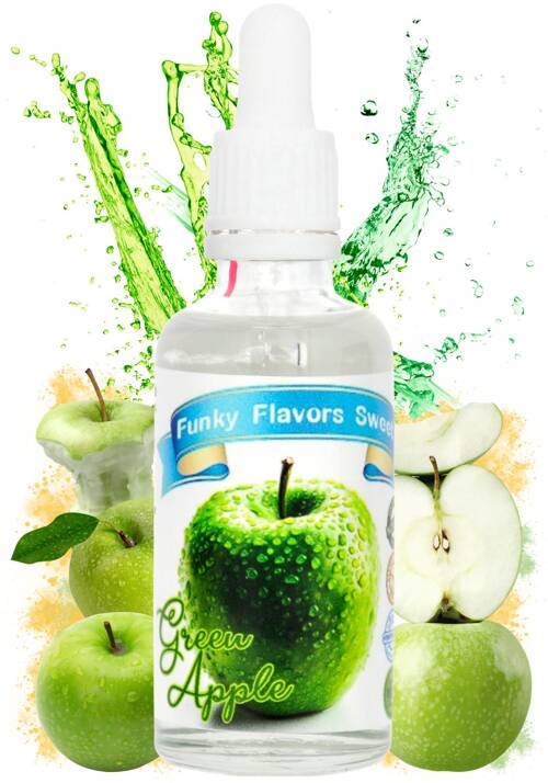 Aromat Sweet Green Apple - zielone jabłuszko 50 ml Funky Flavors