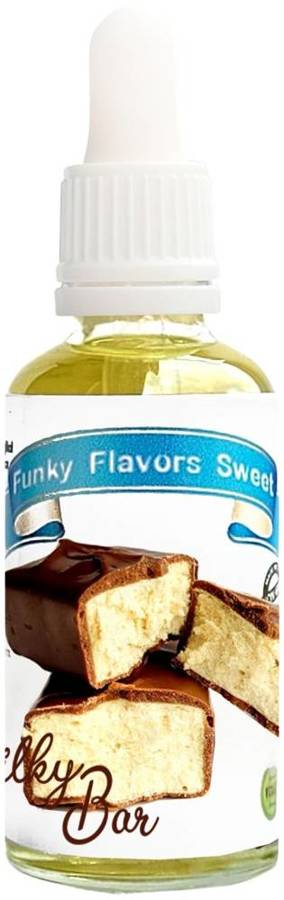 Aromat Sweet Milky Bar - Batonik Mleczny Bez Cukru 50 ml - Funky Flavors