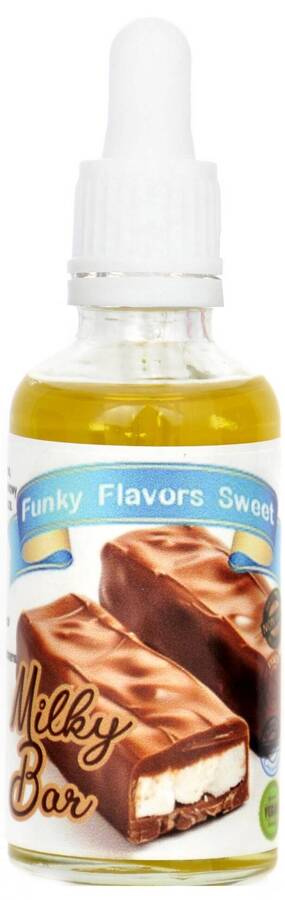 Aromat Sweet Milky Bar - batonik mleczny Bez Cukru 50 ml Funky Flavors