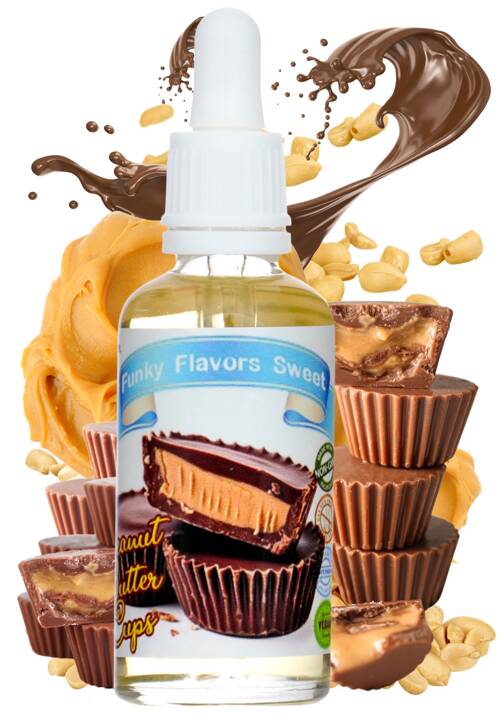 Aromat Sweet Peanut Butter Cups - babeczki czekoladowe z masłem orzechowym 50 ml Funky Flavors