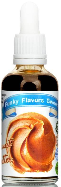 Aromat Sweet Peanut Butter - Masło Orzechowe Bez Cukru 50 ml Funky Flavors