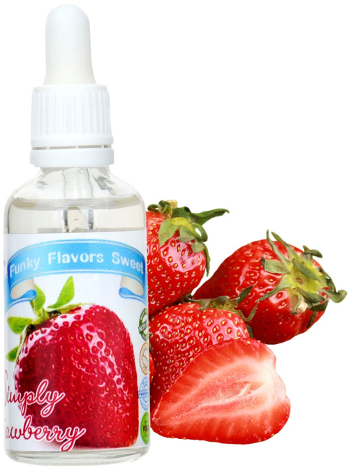 Aromat Sweet Simply Strawberry - truskawkowy Truskawki 50 ml Funky Flavors