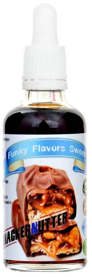 Aromat Sweet Snacker Nutter - baton z karmelem i orzechami 50 ml Funky Flavors