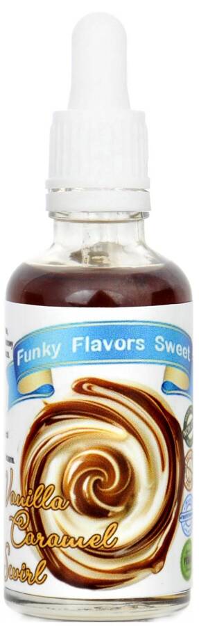 Aromat Sweet Vanilla Caramel Swirl - waniliowo-karmelowy 50 ml Funky Flavors