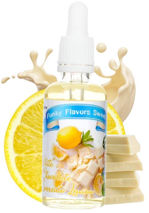 Aromat Sweet White Chocolate & Sorrento Lemon - biała czekolada z cytryną 50 ml Funky Flavors