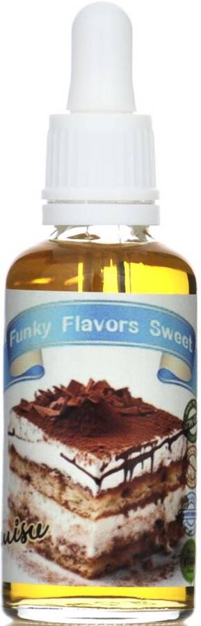 Aromat Tiramisu Słodki, bez cukru i tłuszczu 50 ml - Funky Flavors