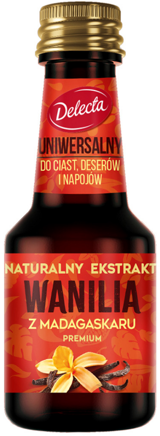 Aromat ekstrakt Wanilia z Madagaskaru 30 ml Delecta