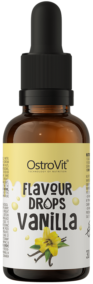 Aromat spożywczy Waniliowy 30 ml OstroVit Flavour Drops Vanilla