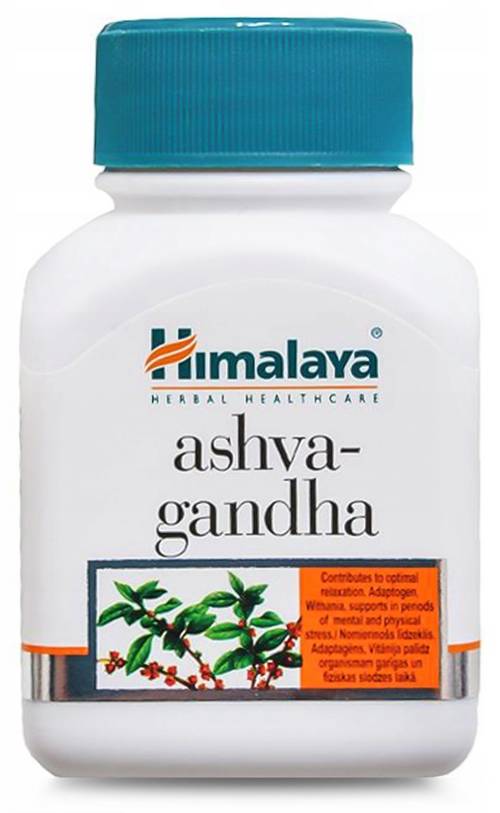 Ashvagandha - Suplement Diety 60 kaps - Himalaya Ashwagandha