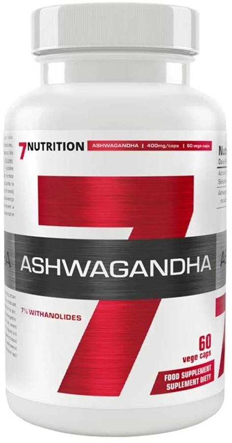 Ashwagandha 60 vege caps 7Nutrition - suplement diety wegańskie
