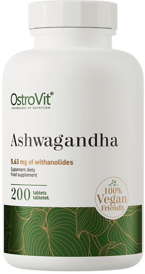 Ashwagandha żeń-szeń indyjski - Suplement diety 200 tabl - Ostrovit