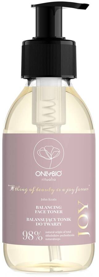 Balansujący tonik do twarzy OnlyBio Ritualia Joy 150 ml