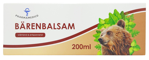 Balsam niedźwiedzi rozgrzewający żel 200 ml Pharmamedico