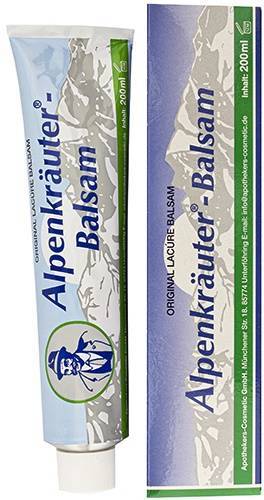 Balsam ziołowy alpejski - przeciwbólowy 200 ml - Lacure Orginal