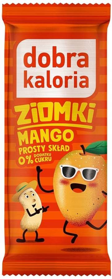 Baton Ziomki mango i nerkowce 32 g Dobra Kaloria - batonik Bez Cukru