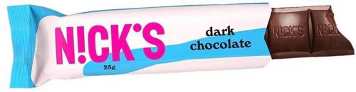Baton czekolada gorzka Bez Cukru 25 g Nick's Dark Chocolate