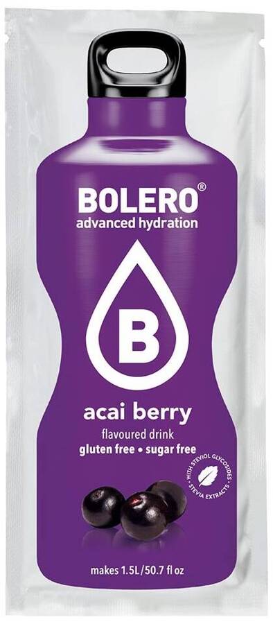 Bolero Drink Acai Berry - napój w proszku ze stewią Jagoda Acai 9 g