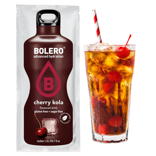 Bolero Drink Cherry Kola - napój w proszku ze stewią Wiśniowa Cola 9 g