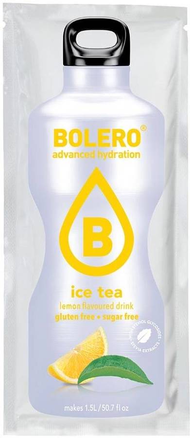 Bolero Drink Ice Tea Lemon Box 12 szt. napój w proszku ze stewią Herbata Cytrynowa 8 g
