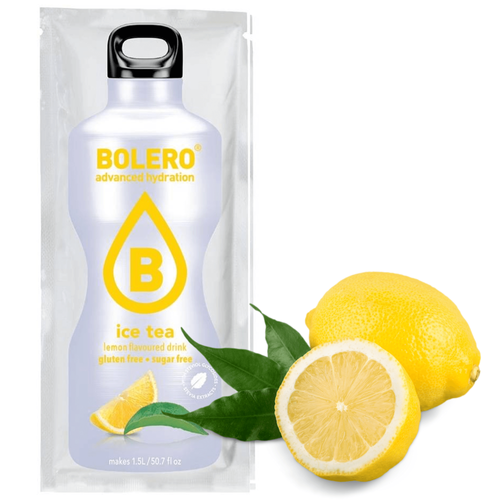 Bolero Drink Ice Tea Lemon Cytryna - napój w proszku ze stewią Herbata Cytrynowa 8 g