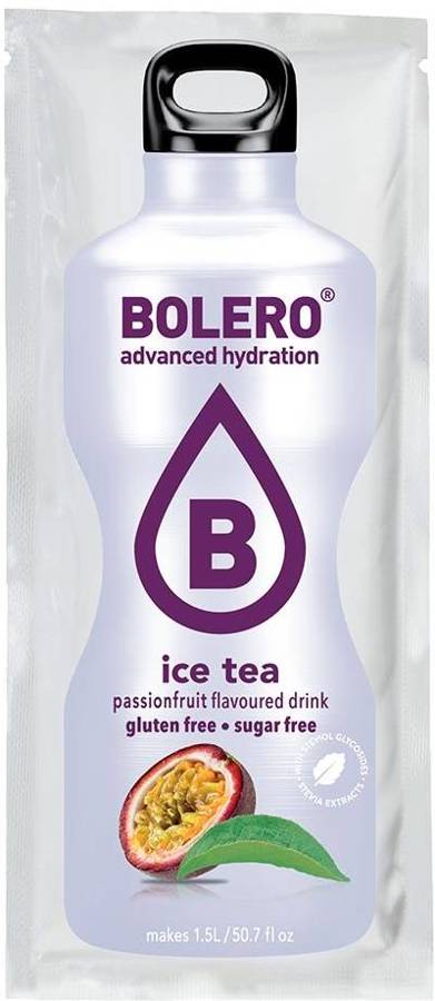 Bolero Drink Ice Tea Passionfruit 12 szt. - napój w proszku ze stewią Herbata z Marakują 8 g