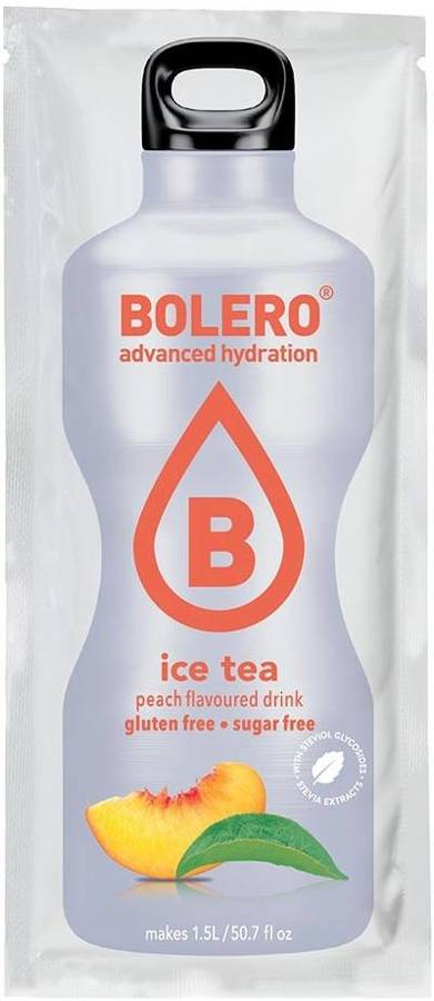 Bolero Drink Ice Tea Peach Box 12 szt. napój w proszku ze stewią Herbata Brzoskwiniowa 8 g