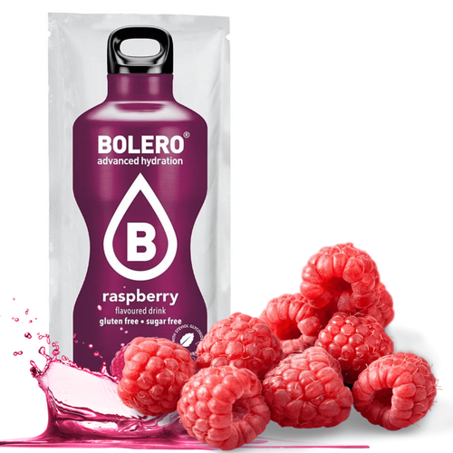 Bolero Drink Raspberry - napój w proszku ze stewią Malina 9 g