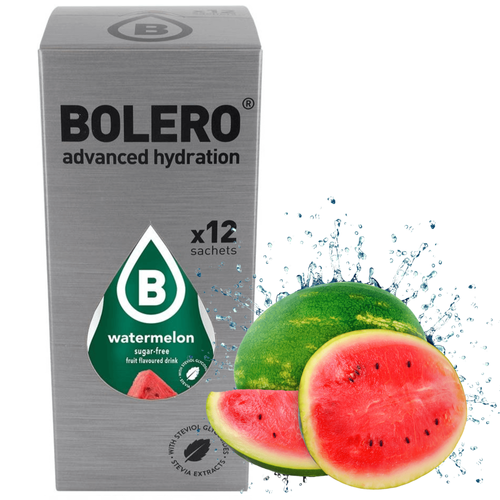 Bolero Drink Watermelon Box 12 szt. - napój w proszku ze stewią Arbuz 9 g