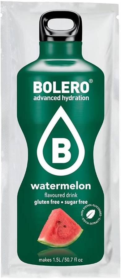 Bolero Drink Watermelon Box 12 szt. - napój w proszku ze stewią Arbuz 9 g