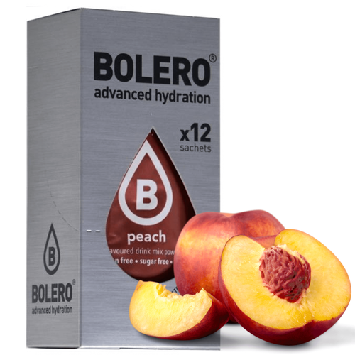 Bolero Sticks Peach Box - napój w proszku ze stewią Brzoskwinia 12szt.