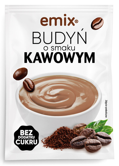 Budyń bez cukru Kawowy 40 g Emix o smaku kawowym