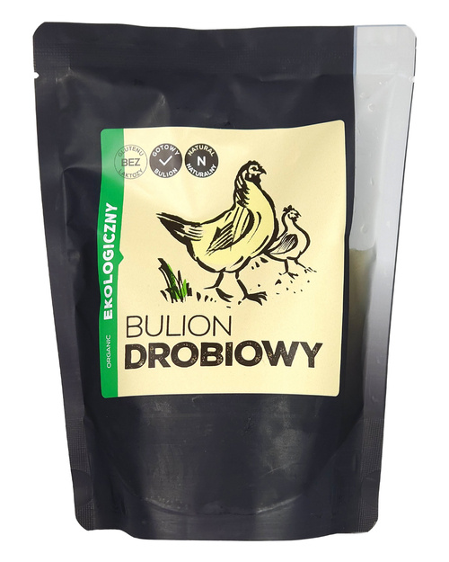 Bulion drobiowy w płynie Bezglutenowy BIO saszetka 350 ml Food Studio