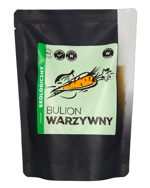 Bulion warzywny w płynie Bezglutenowy BIO saszetka 350 ml Food Studio