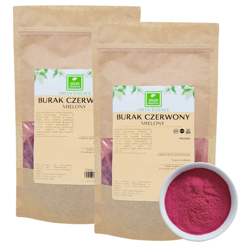 Buraczek czerwony mielony burak proszek 200 g - buraczki suszone superfoods