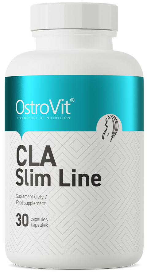 CLA Slim Line 30 kapsułek softgel OstroVit - suplement diety