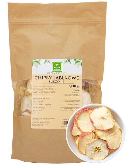 Chipsy jabłkowe 250 g - jabłka suszone