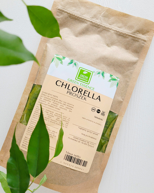 Chlorella w proszku - algi morskie 250 g Suplement diety
