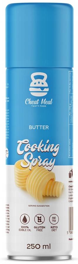 Cooking Spray Butter - olej rzepakowy maślany - spray 250 ml - Cheat Meal Nutrition