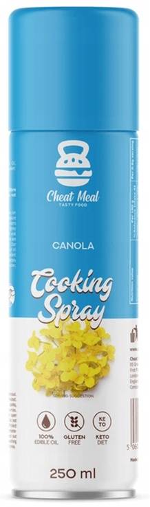 Cooking Spray Canola - olej rzepakowy - spray 250 ml - Cheat Meal Nutrition